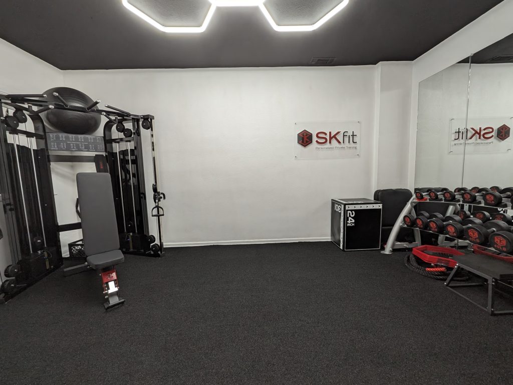 Private studio where SKfit works as a personal trainer for University Heights, San Diego clients