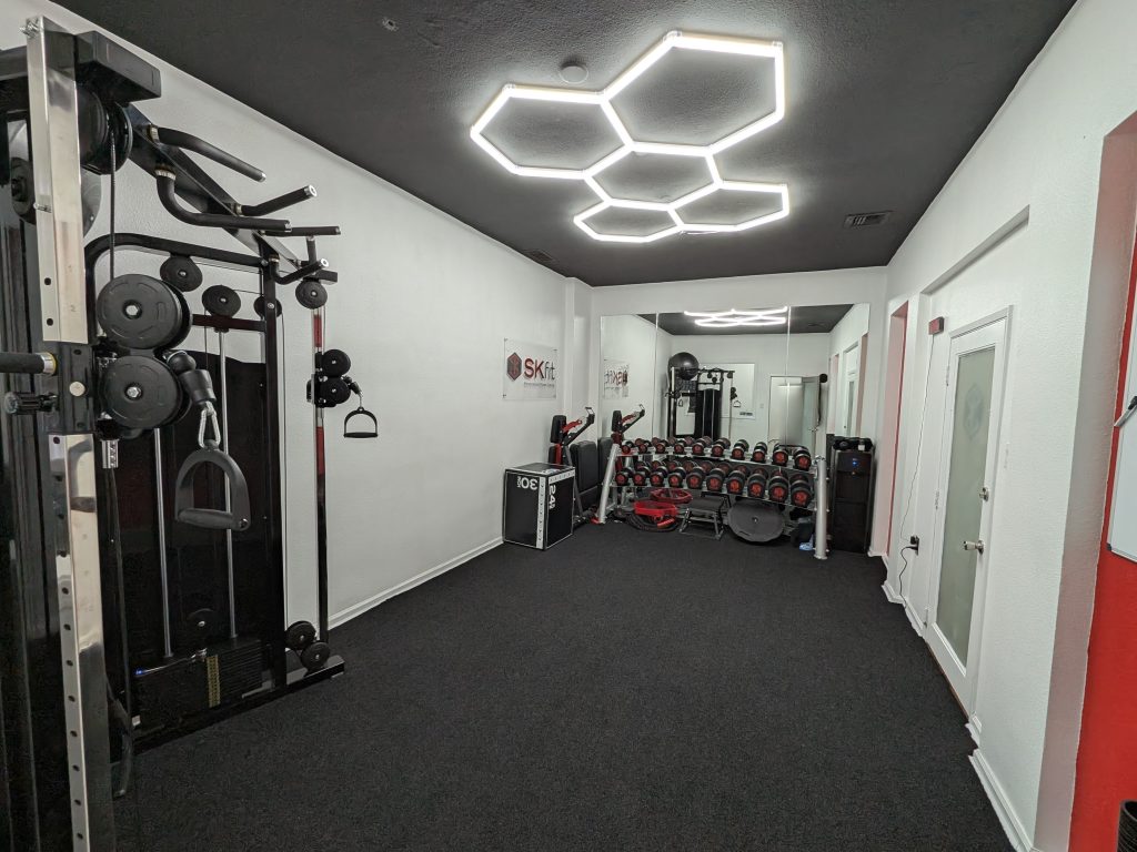 Private studio at SKfit, showing what personal trainer cost in San Diego includes